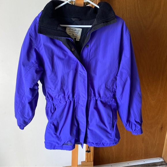 Vintage Eddie Bauer Purple Winter Jacket - Picture 1 of 6